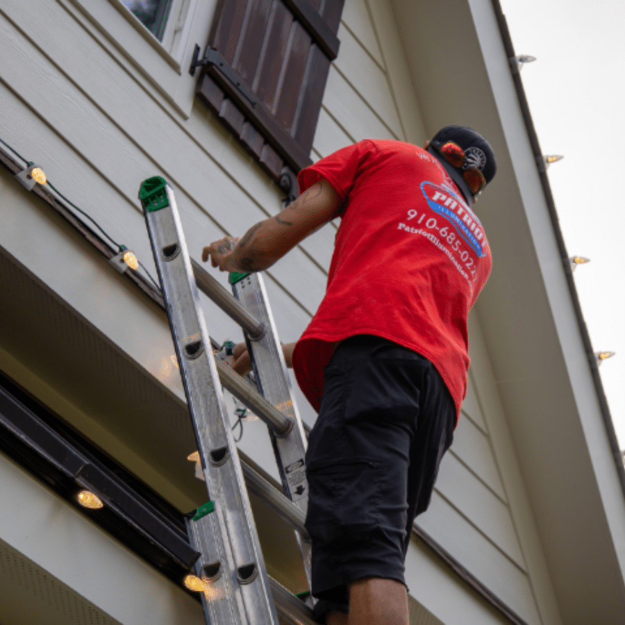 Christmas Light Installation Service Company in Wilmington NC 17