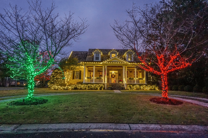 Christmas Light Installation Service Company in Wilmington NC 37
